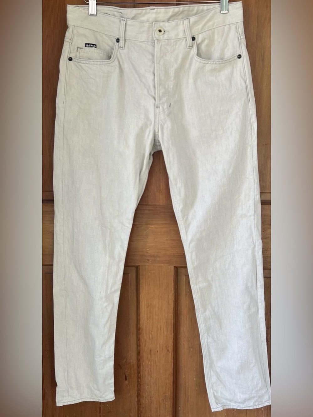 G Star Triple A Straight Button fly Jeans 34